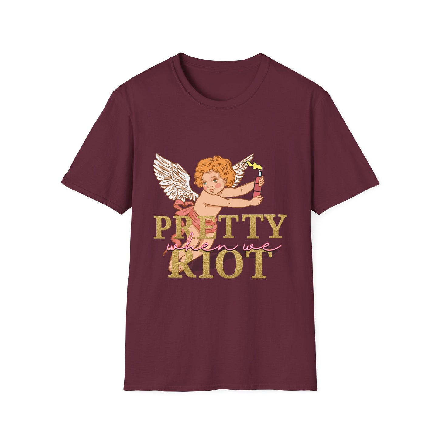 Pretty When We Riot Graphic T-Shirt