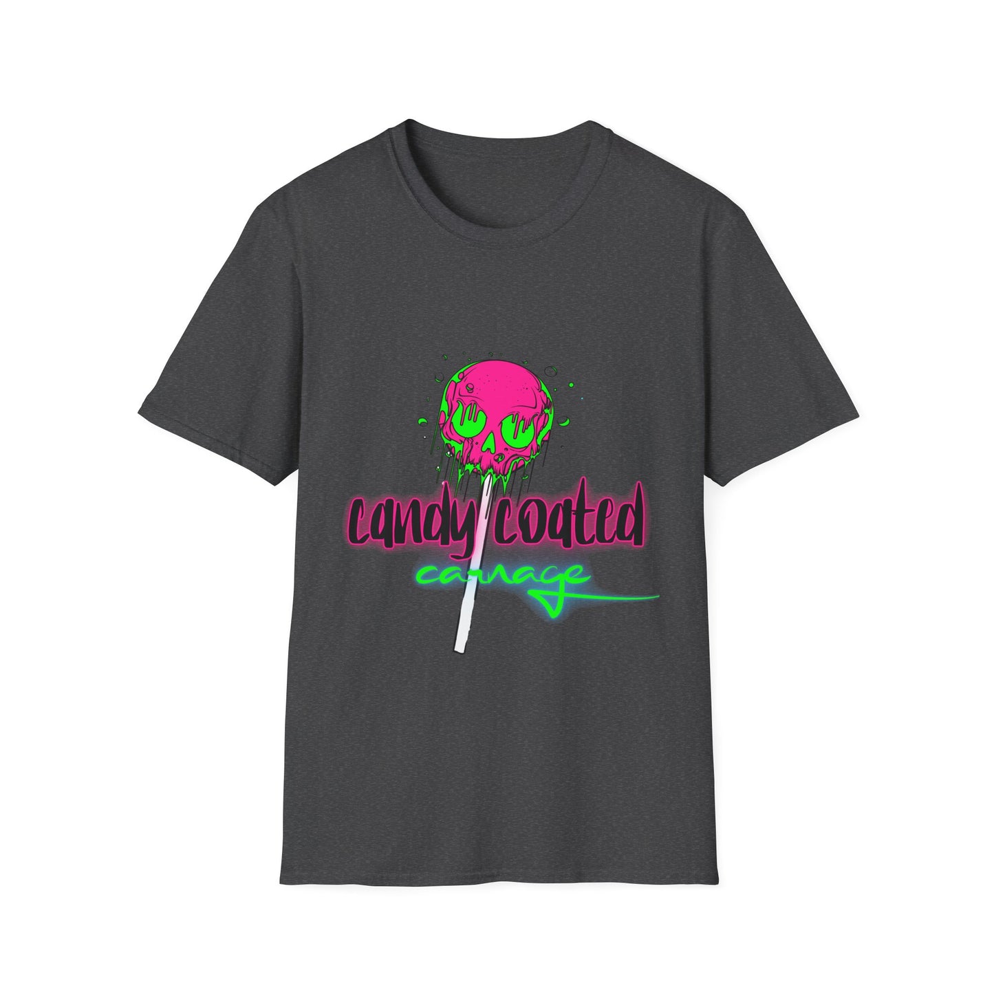 Candy Coated Skull Graphic T-Shirt
