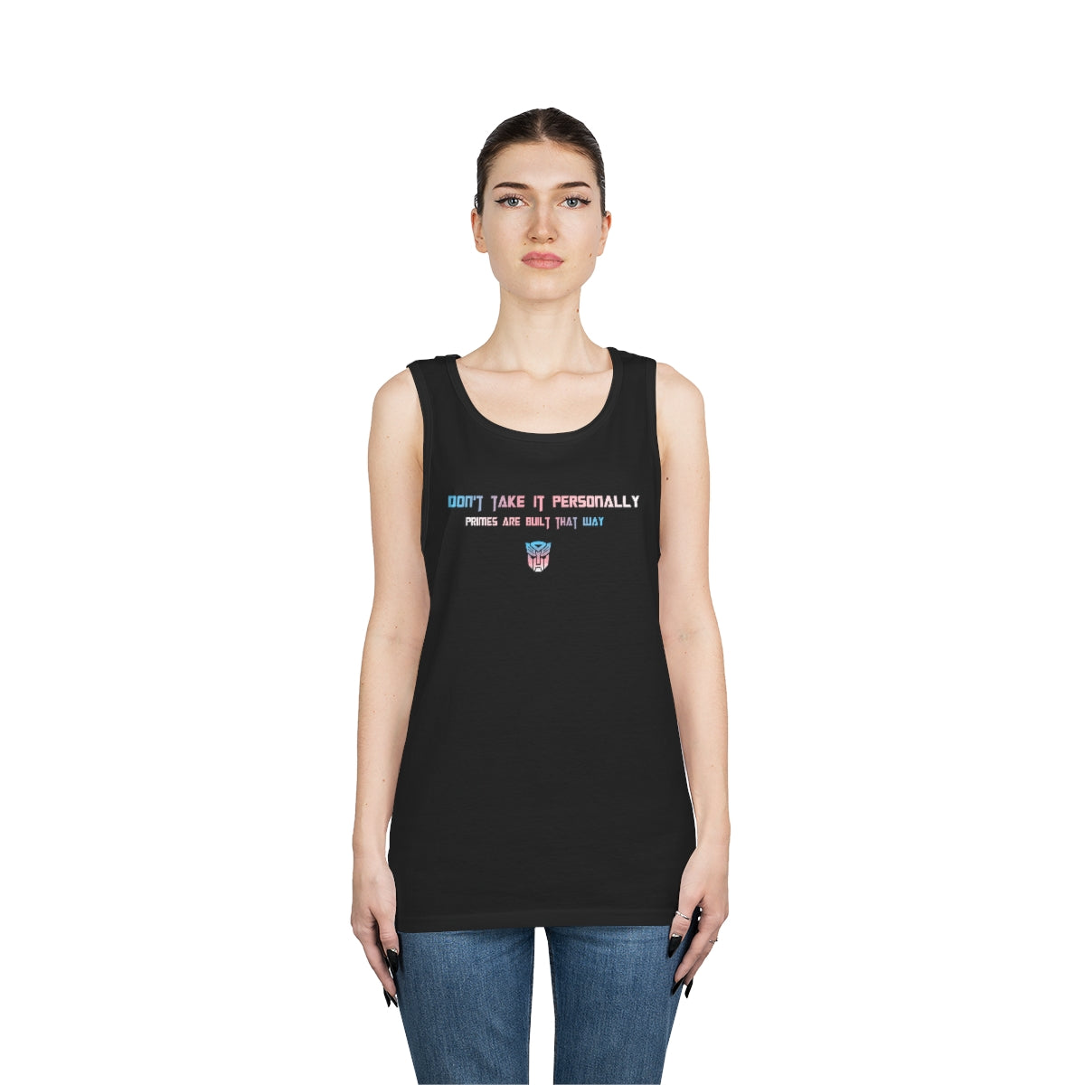 Unisex Bad Bitch Heavy Cotton Tank Top