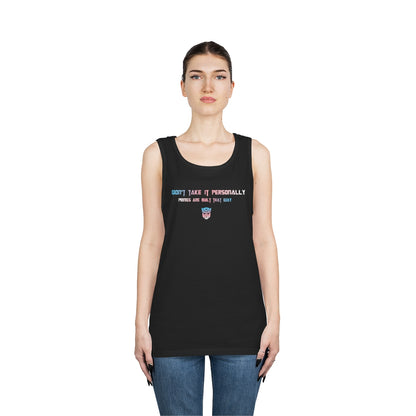 Unisex Bad Bitch Heavy Cotton Tank Top