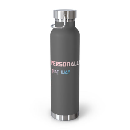 Bad Bitch Copper Vacuum Insulated Bottle, 22oz