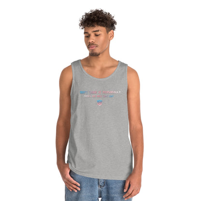 Unisex Bad Bitch Heavy Cotton Tank Top