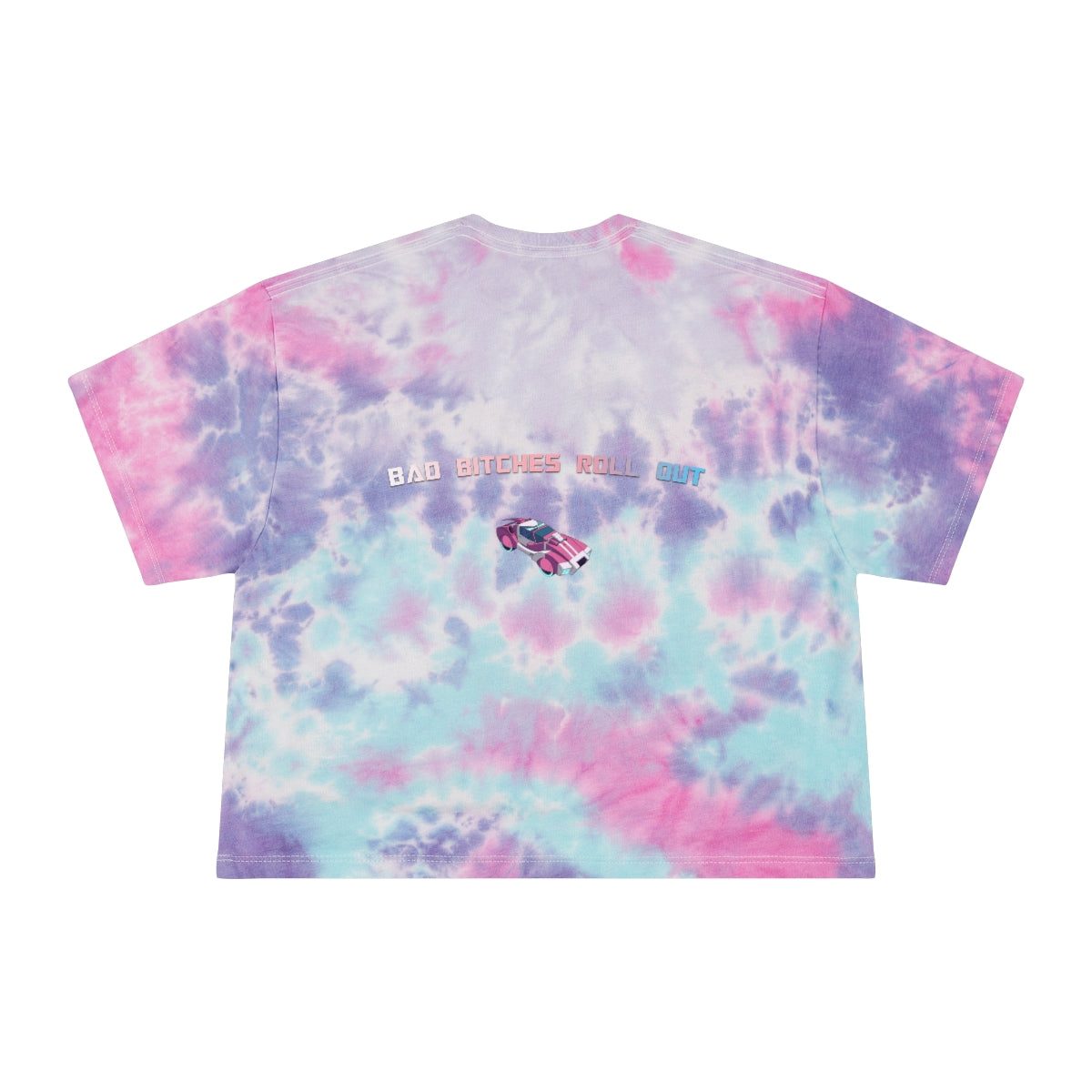 Bad Bitch Arcee Women's Tie-Dye Crop Tee
