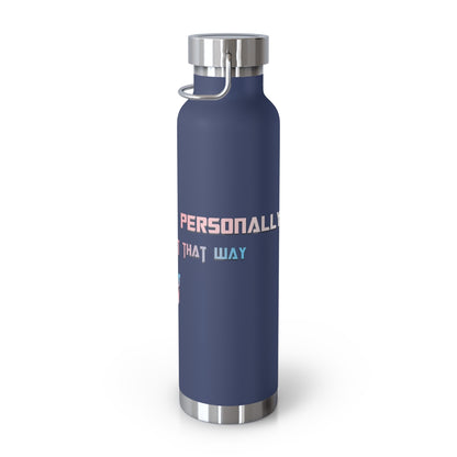 Bad Bitch Copper Vacuum Insulated Bottle, 22oz