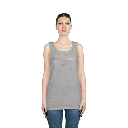 Unisex Bad Bitch Heavy Cotton Tank Top