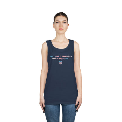Unisex Bad Bitch Heavy Cotton Tank Top