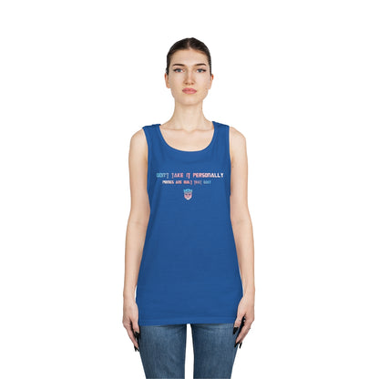 Unisex Bad Bitch Heavy Cotton Tank Top