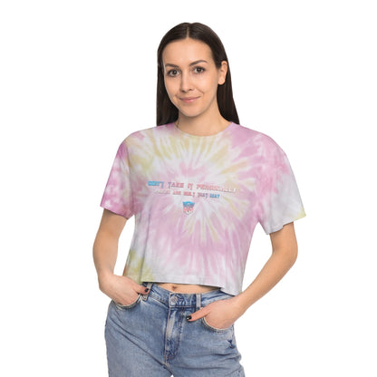 Bad Bitch Arcee Women's Tie-Dye Crop Tee