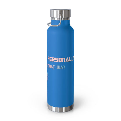 Bad Bitch Copper Vacuum Insulated Bottle, 22oz
