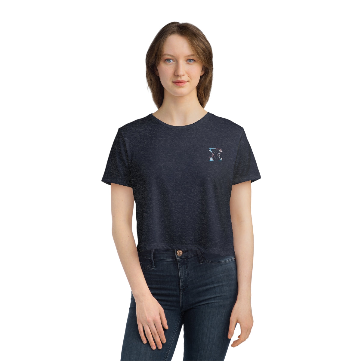 Women's Arcee Flowy Cropped Tee